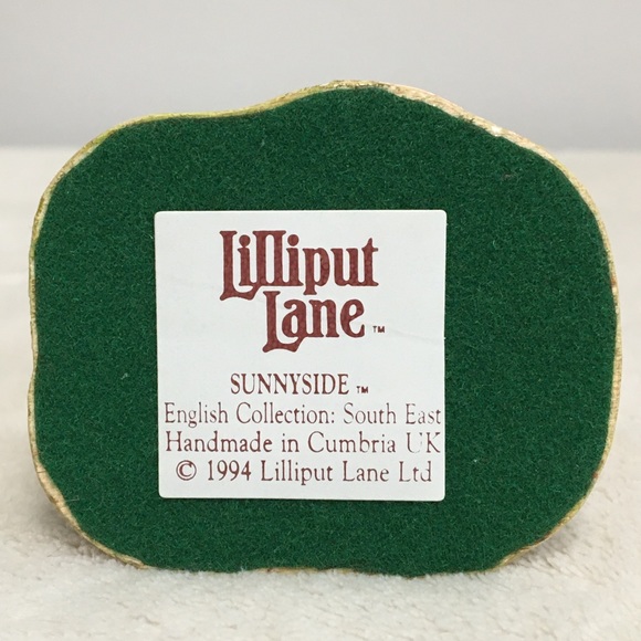 Vintage 1994 LILLIPUT LANE SUNNYSIDE Cottage (L0693) UK mini collectable - Picture 9 of 14